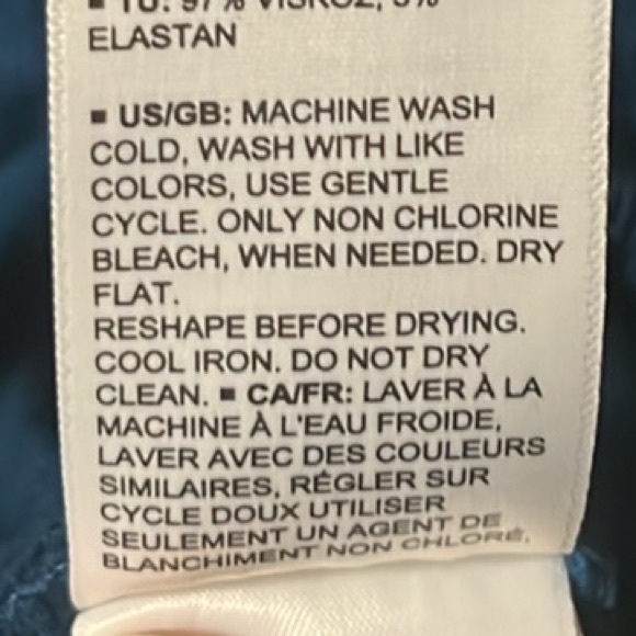 DAILY RITUAL, V-Neckline, Drawstring Waist, Cap Sleeves Romper, Dark Teal, L - Picture 9 of 9